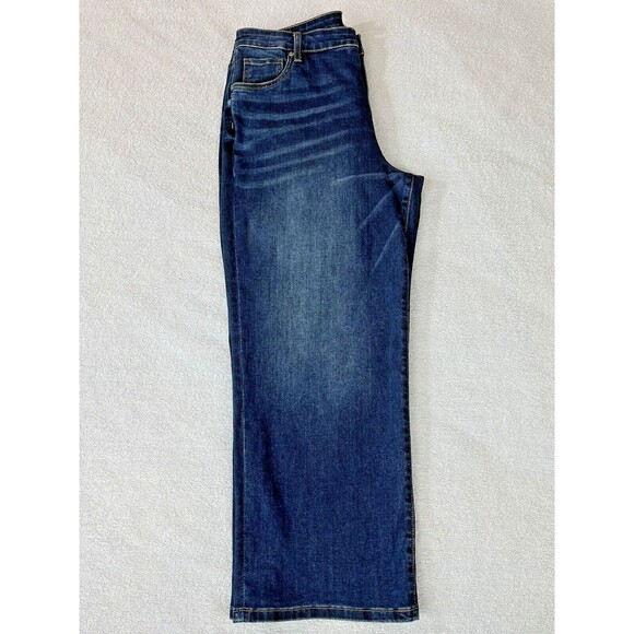 Kut From The Kloth Charlotte Fab Ab Culotte Jeans Women's 14W High Rise Stretch - Picture 4 of 16